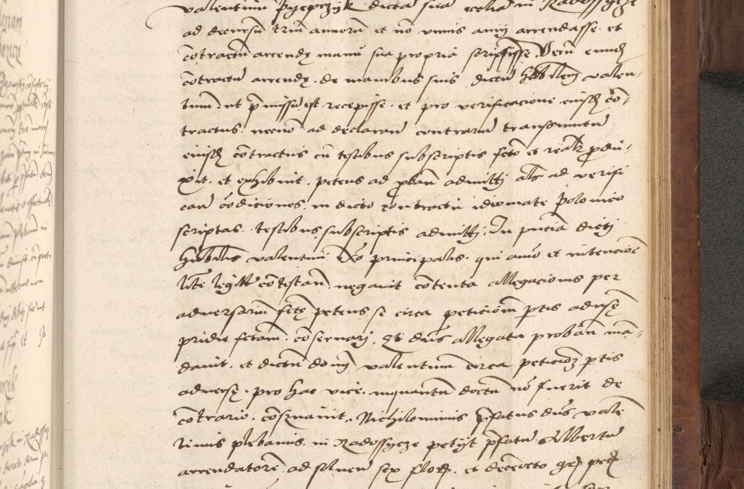 Zdjęcie nr 605 dla obiektu archiwalnego: Acta actorum causarum, sentenciarum, obligationum et mandatorum coram reverendo patre domino Petro Porembski preposito Osswieczimensi, canonico et officiali generali Cracoviensi ad annum Domini millesimum quingentesimum quadrogesimum sextum, cuius inditio est quarta, pontificatus sanctissimi in Christo patris et domini nostri domini Pauli divina providencia papae tercii, anno ipsius duodecimo, a die ac mense infrascriptis feliciter inchoantur