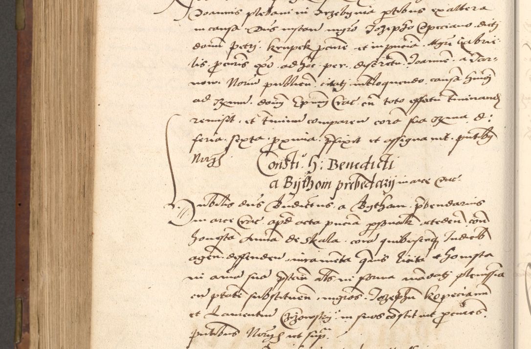 Zdjęcie nr 600 dla obiektu archiwalnego: Acta actorum causarum, sentenciarum, obligationum et mandatorum coram reverendo patre domino Petro Porembski preposito Osswieczimensi, canonico et officiali generali Cracoviensi ad annum Domini millesimum quingentesimum quadrogesimum sextum, cuius inditio est quarta, pontificatus sanctissimi in Christo patris et domini nostri domini Pauli divina providencia papae tercii, anno ipsius duodecimo, a die ac mense infrascriptis feliciter inchoantur