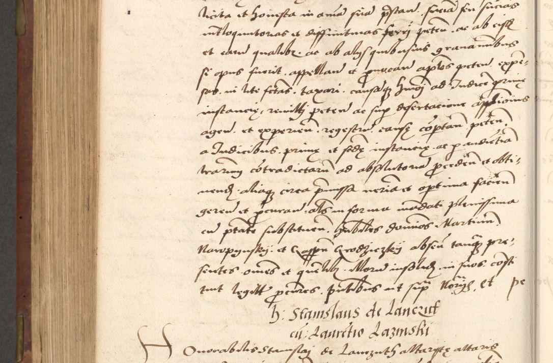 Zdjęcie nr 596 dla obiektu archiwalnego: Acta actorum causarum, sentenciarum, obligationum et mandatorum coram reverendo patre domino Petro Porembski preposito Osswieczimensi, canonico et officiali generali Cracoviensi ad annum Domini millesimum quingentesimum quadrogesimum sextum, cuius inditio est quarta, pontificatus sanctissimi in Christo patris et domini nostri domini Pauli divina providencia papae tercii, anno ipsius duodecimo, a die ac mense infrascriptis feliciter inchoantur