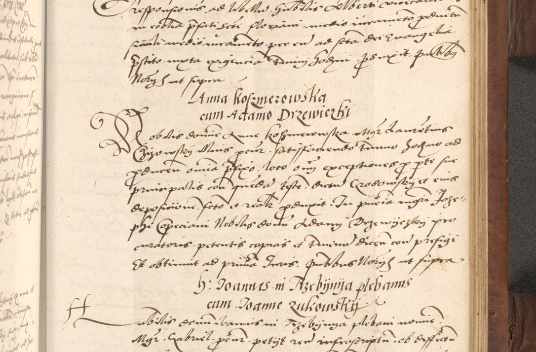 Zdjęcie nr 593 dla obiektu archiwalnego: Acta actorum causarum, sentenciarum, obligationum et mandatorum coram reverendo patre domino Petro Porembski preposito Osswieczimensi, canonico et officiali generali Cracoviensi ad annum Domini millesimum quingentesimum quadrogesimum sextum, cuius inditio est quarta, pontificatus sanctissimi in Christo patris et domini nostri domini Pauli divina providencia papae tercii, anno ipsius duodecimo, a die ac mense infrascriptis feliciter inchoantur