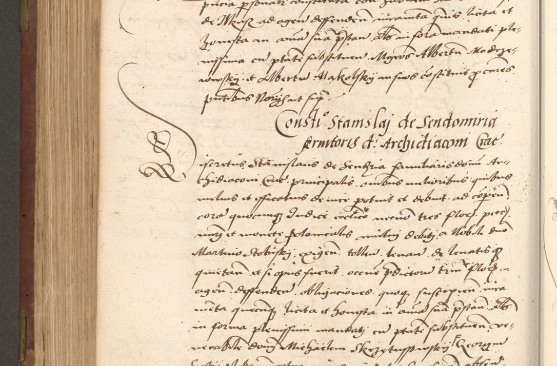 Zdjęcie nr 586 dla obiektu archiwalnego: Acta actorum causarum, sentenciarum, obligationum et mandatorum coram reverendo patre domino Petro Porembski preposito Osswieczimensi, canonico et officiali generali Cracoviensi ad annum Domini millesimum quingentesimum quadrogesimum sextum, cuius inditio est quarta, pontificatus sanctissimi in Christo patris et domini nostri domini Pauli divina providencia papae tercii, anno ipsius duodecimo, a die ac mense infrascriptis feliciter inchoantur