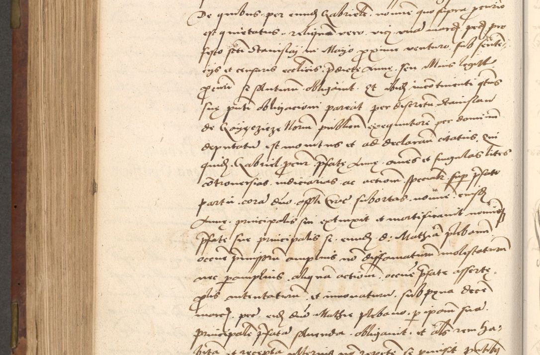 Zdjęcie nr 564 dla obiektu archiwalnego: Acta actorum causarum, sentenciarum, obligationum et mandatorum coram reverendo patre domino Petro Porembski preposito Osswieczimensi, canonico et officiali generali Cracoviensi ad annum Domini millesimum quingentesimum quadrogesimum sextum, cuius inditio est quarta, pontificatus sanctissimi in Christo patris et domini nostri domini Pauli divina providencia papae tercii, anno ipsius duodecimo, a die ac mense infrascriptis feliciter inchoantur