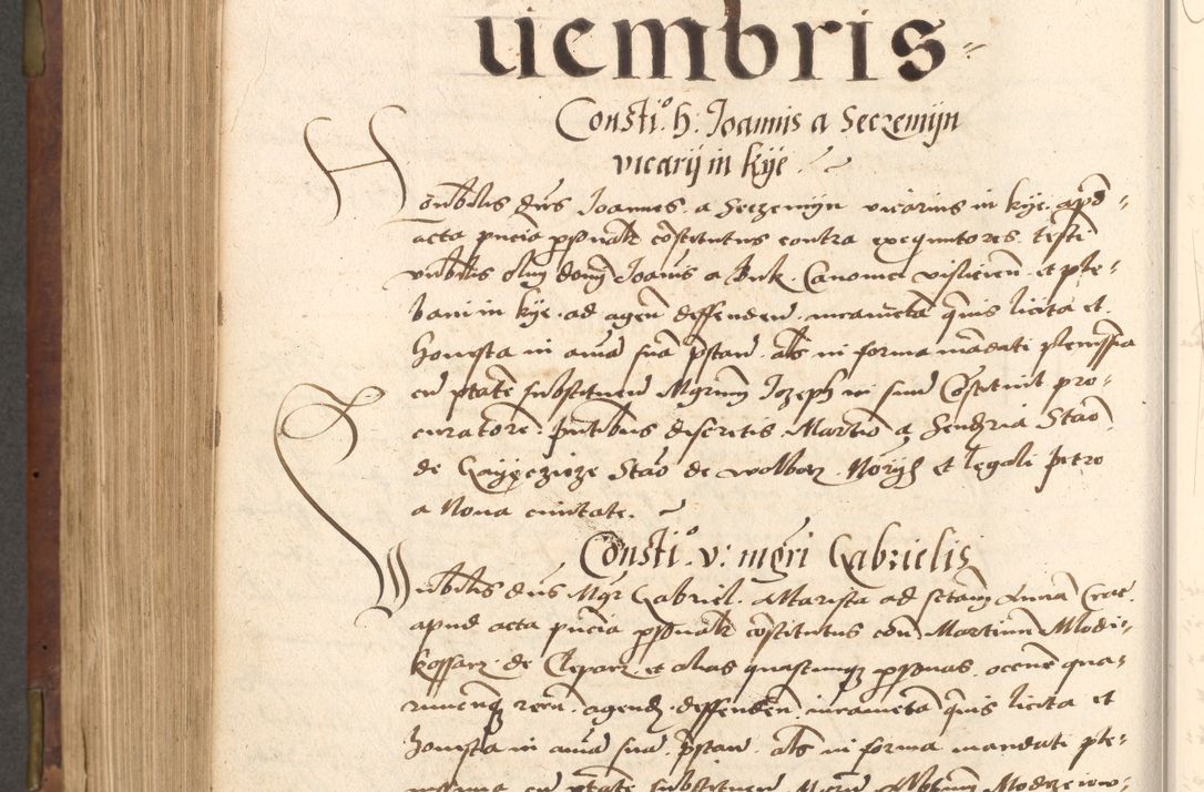 Zdjęcie nr 558 dla obiektu archiwalnego: Acta actorum causarum, sentenciarum, obligationum et mandatorum coram reverendo patre domino Petro Porembski preposito Osswieczimensi, canonico et officiali generali Cracoviensi ad annum Domini millesimum quingentesimum quadrogesimum sextum, cuius inditio est quarta, pontificatus sanctissimi in Christo patris et domini nostri domini Pauli divina providencia papae tercii, anno ipsius duodecimo, a die ac mense infrascriptis feliciter inchoantur