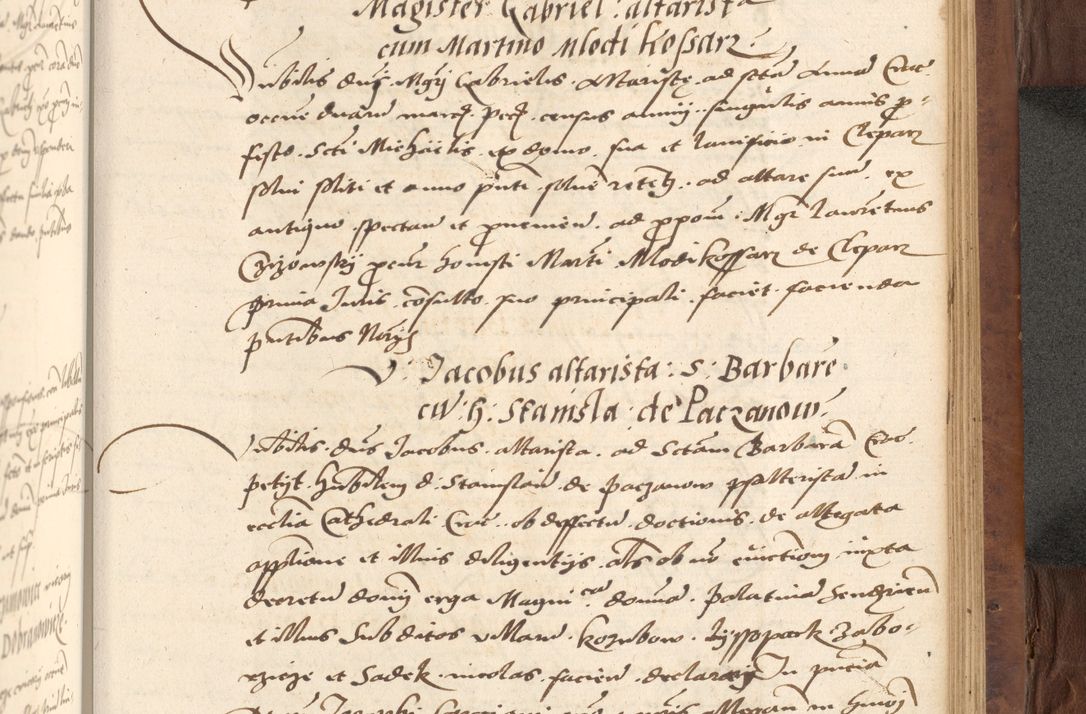 Zdjęcie nr 555 dla obiektu archiwalnego: Acta actorum causarum, sentenciarum, obligationum et mandatorum coram reverendo patre domino Petro Porembski preposito Osswieczimensi, canonico et officiali generali Cracoviensi ad annum Domini millesimum quingentesimum quadrogesimum sextum, cuius inditio est quarta, pontificatus sanctissimi in Christo patris et domini nostri domini Pauli divina providencia papae tercii, anno ipsius duodecimo, a die ac mense infrascriptis feliciter inchoantur