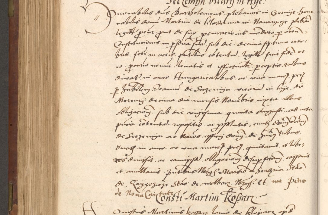 Zdjęcie nr 550 dla obiektu archiwalnego: Acta actorum causarum, sentenciarum, obligationum et mandatorum coram reverendo patre domino Petro Porembski preposito Osswieczimensi, canonico et officiali generali Cracoviensi ad annum Domini millesimum quingentesimum quadrogesimum sextum, cuius inditio est quarta, pontificatus sanctissimi in Christo patris et domini nostri domini Pauli divina providencia papae tercii, anno ipsius duodecimo, a die ac mense infrascriptis feliciter inchoantur