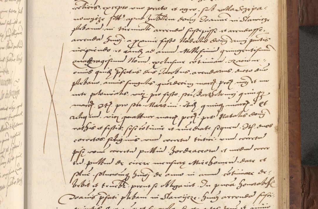 Zdjęcie nr 549 dla obiektu archiwalnego: Acta actorum causarum, sentenciarum, obligationum et mandatorum coram reverendo patre domino Petro Porembski preposito Osswieczimensi, canonico et officiali generali Cracoviensi ad annum Domini millesimum quingentesimum quadrogesimum sextum, cuius inditio est quarta, pontificatus sanctissimi in Christo patris et domini nostri domini Pauli divina providencia papae tercii, anno ipsius duodecimo, a die ac mense infrascriptis feliciter inchoantur