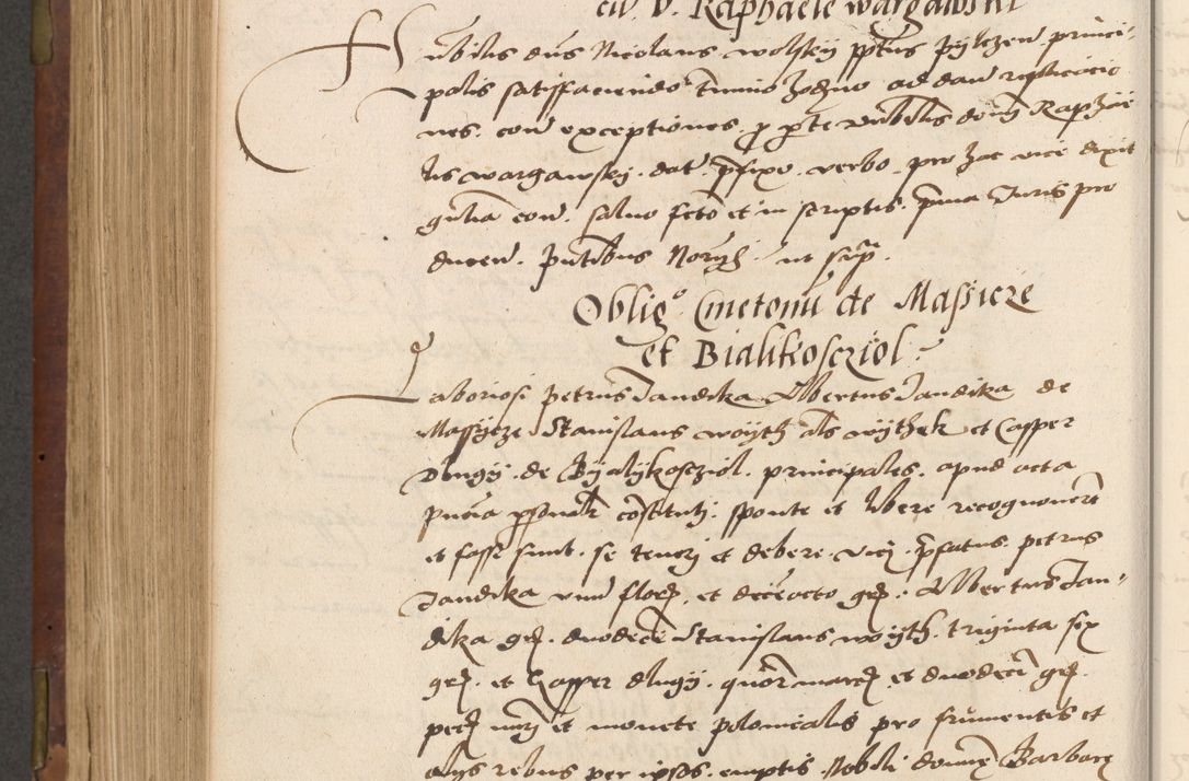 Zdjęcie nr 546 dla obiektu archiwalnego: Acta actorum causarum, sentenciarum, obligationum et mandatorum coram reverendo patre domino Petro Porembski preposito Osswieczimensi, canonico et officiali generali Cracoviensi ad annum Domini millesimum quingentesimum quadrogesimum sextum, cuius inditio est quarta, pontificatus sanctissimi in Christo patris et domini nostri domini Pauli divina providencia papae tercii, anno ipsius duodecimo, a die ac mense infrascriptis feliciter inchoantur