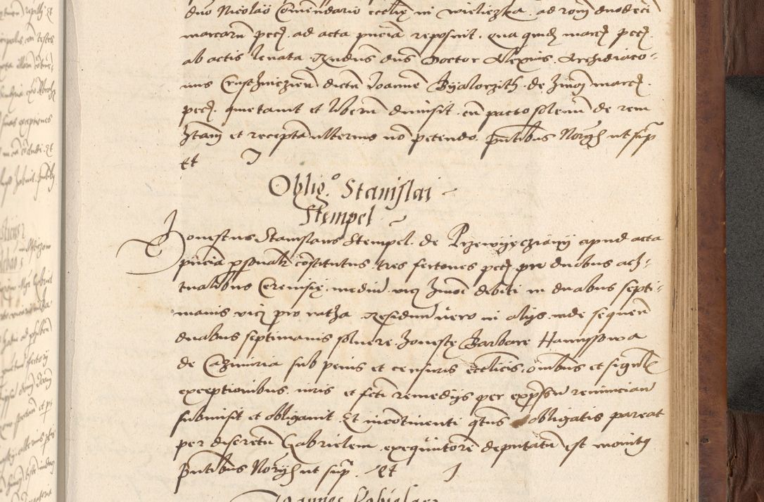 Zdjęcie nr 537 dla obiektu archiwalnego: Acta actorum causarum, sentenciarum, obligationum et mandatorum coram reverendo patre domino Petro Porembski preposito Osswieczimensi, canonico et officiali generali Cracoviensi ad annum Domini millesimum quingentesimum quadrogesimum sextum, cuius inditio est quarta, pontificatus sanctissimi in Christo patris et domini nostri domini Pauli divina providencia papae tercii, anno ipsius duodecimo, a die ac mense infrascriptis feliciter inchoantur