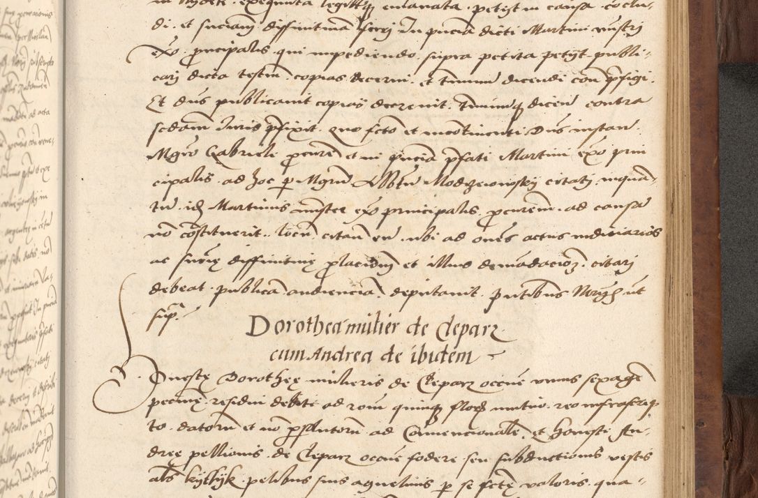 Zdjęcie nr 527 dla obiektu archiwalnego: Acta actorum causarum, sentenciarum, obligationum et mandatorum coram reverendo patre domino Petro Porembski preposito Osswieczimensi, canonico et officiali generali Cracoviensi ad annum Domini millesimum quingentesimum quadrogesimum sextum, cuius inditio est quarta, pontificatus sanctissimi in Christo patris et domini nostri domini Pauli divina providencia papae tercii, anno ipsius duodecimo, a die ac mense infrascriptis feliciter inchoantur