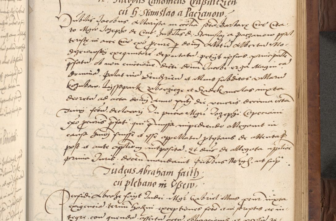 Zdjęcie nr 525 dla obiektu archiwalnego: Acta actorum causarum, sentenciarum, obligationum et mandatorum coram reverendo patre domino Petro Porembski preposito Osswieczimensi, canonico et officiali generali Cracoviensi ad annum Domini millesimum quingentesimum quadrogesimum sextum, cuius inditio est quarta, pontificatus sanctissimi in Christo patris et domini nostri domini Pauli divina providencia papae tercii, anno ipsius duodecimo, a die ac mense infrascriptis feliciter inchoantur