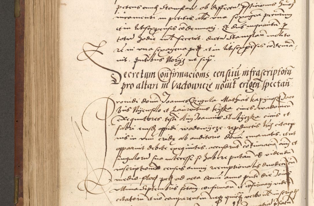 Zdjęcie nr 516 dla obiektu archiwalnego: Acta actorum causarum, sentenciarum, obligationum et mandatorum coram reverendo patre domino Petro Porembski preposito Osswieczimensi, canonico et officiali generali Cracoviensi ad annum Domini millesimum quingentesimum quadrogesimum sextum, cuius inditio est quarta, pontificatus sanctissimi in Christo patris et domini nostri domini Pauli divina providencia papae tercii, anno ipsius duodecimo, a die ac mense infrascriptis feliciter inchoantur