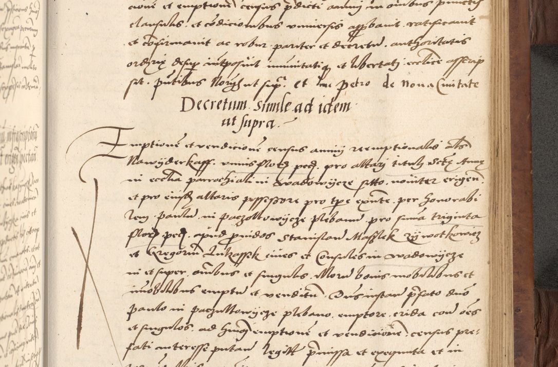 Zdjęcie nr 517 dla obiektu archiwalnego: Acta actorum causarum, sentenciarum, obligationum et mandatorum coram reverendo patre domino Petro Porembski preposito Osswieczimensi, canonico et officiali generali Cracoviensi ad annum Domini millesimum quingentesimum quadrogesimum sextum, cuius inditio est quarta, pontificatus sanctissimi in Christo patris et domini nostri domini Pauli divina providencia papae tercii, anno ipsius duodecimo, a die ac mense infrascriptis feliciter inchoantur