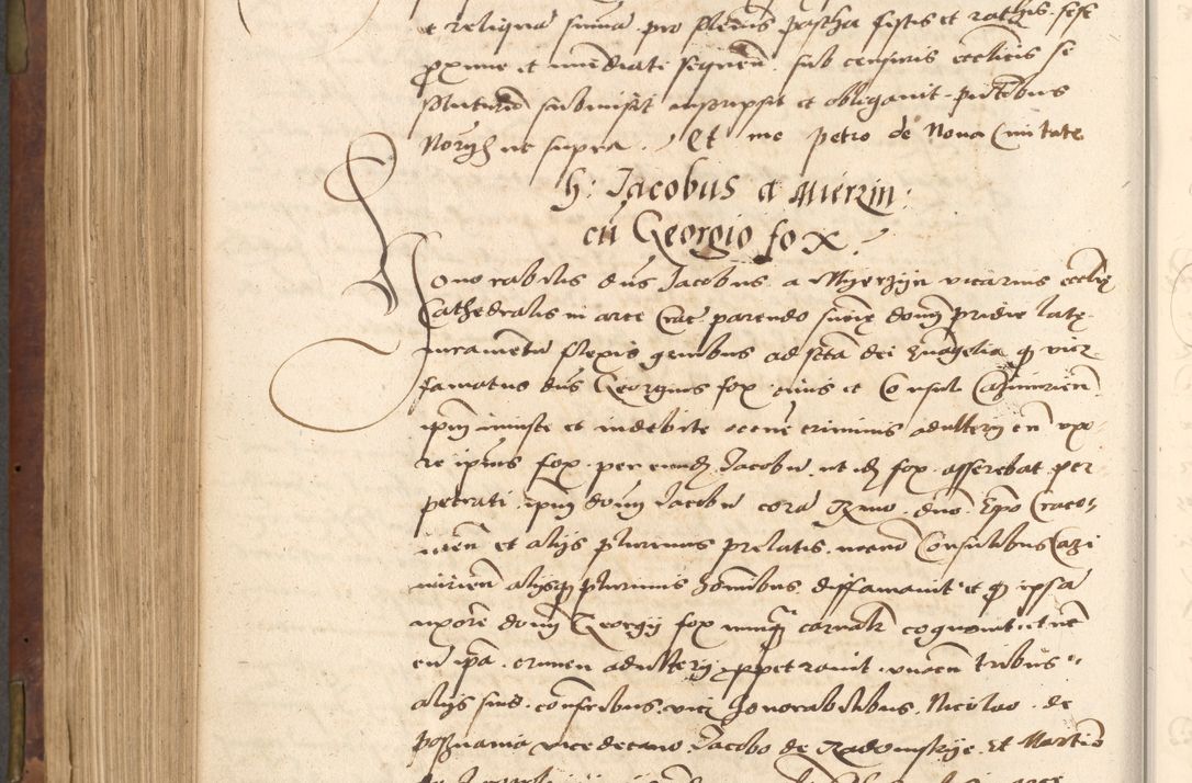 Zdjęcie nr 498 dla obiektu archiwalnego: Acta actorum causarum, sentenciarum, obligationum et mandatorum coram reverendo patre domino Petro Porembski preposito Osswieczimensi, canonico et officiali generali Cracoviensi ad annum Domini millesimum quingentesimum quadrogesimum sextum, cuius inditio est quarta, pontificatus sanctissimi in Christo patris et domini nostri domini Pauli divina providencia papae tercii, anno ipsius duodecimo, a die ac mense infrascriptis feliciter inchoantur