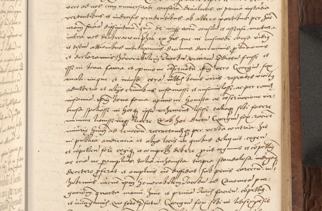 Zdjęcie nr 495 dla obiektu archiwalnego: Acta actorum causarum, sentenciarum, obligationum et mandatorum coram reverendo patre domino Petro Porembski preposito Osswieczimensi, canonico et officiali generali Cracoviensi ad annum Domini millesimum quingentesimum quadrogesimum sextum, cuius inditio est quarta, pontificatus sanctissimi in Christo patris et domini nostri domini Pauli divina providencia papae tercii, anno ipsius duodecimo, a die ac mense infrascriptis feliciter inchoantur