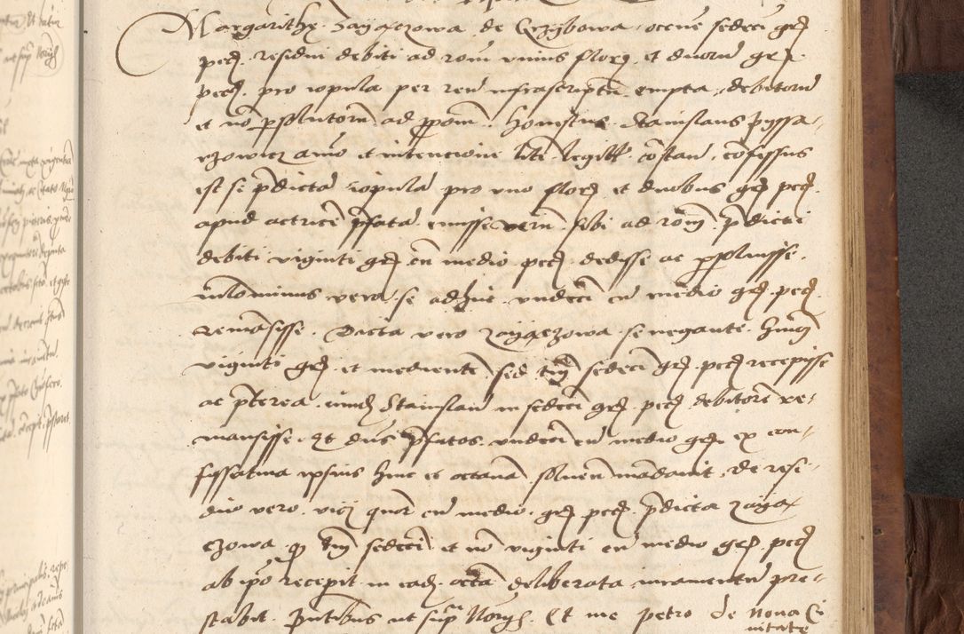 Zdjęcie nr 491 dla obiektu archiwalnego: Acta actorum causarum, sentenciarum, obligationum et mandatorum coram reverendo patre domino Petro Porembski preposito Osswieczimensi, canonico et officiali generali Cracoviensi ad annum Domini millesimum quingentesimum quadrogesimum sextum, cuius inditio est quarta, pontificatus sanctissimi in Christo patris et domini nostri domini Pauli divina providencia papae tercii, anno ipsius duodecimo, a die ac mense infrascriptis feliciter inchoantur