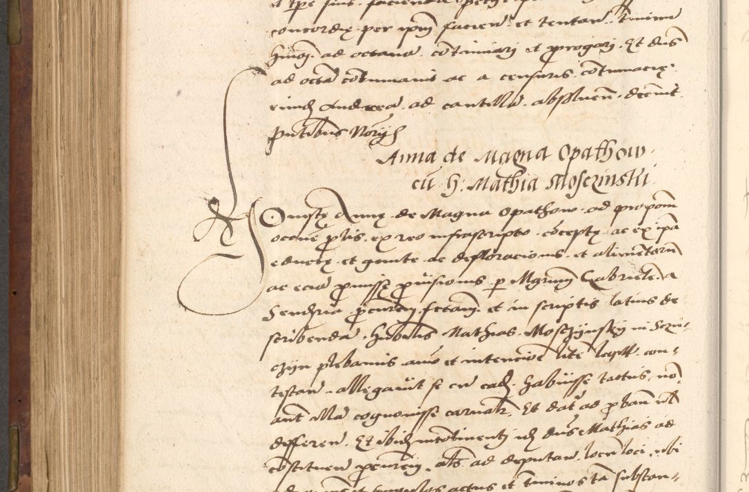 Zdjęcie nr 486 dla obiektu archiwalnego: Acta actorum causarum, sentenciarum, obligationum et mandatorum coram reverendo patre domino Petro Porembski preposito Osswieczimensi, canonico et officiali generali Cracoviensi ad annum Domini millesimum quingentesimum quadrogesimum sextum, cuius inditio est quarta, pontificatus sanctissimi in Christo patris et domini nostri domini Pauli divina providencia papae tercii, anno ipsius duodecimo, a die ac mense infrascriptis feliciter inchoantur