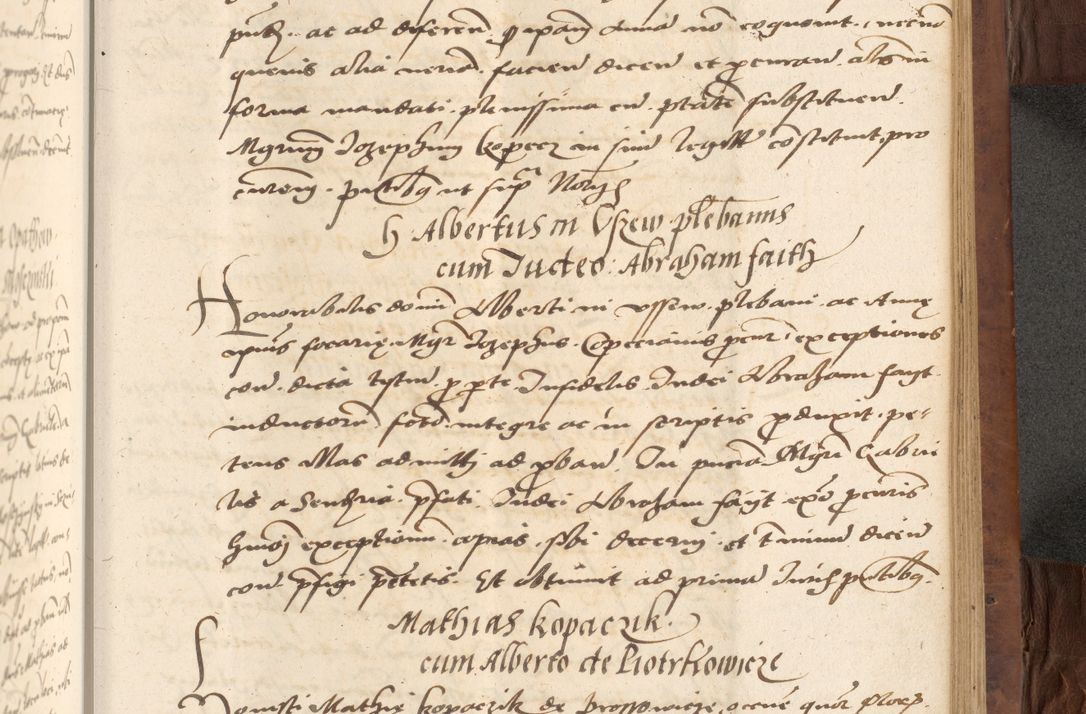 Zdjęcie nr 487 dla obiektu archiwalnego: Acta actorum causarum, sentenciarum, obligationum et mandatorum coram reverendo patre domino Petro Porembski preposito Osswieczimensi, canonico et officiali generali Cracoviensi ad annum Domini millesimum quingentesimum quadrogesimum sextum, cuius inditio est quarta, pontificatus sanctissimi in Christo patris et domini nostri domini Pauli divina providencia papae tercii, anno ipsius duodecimo, a die ac mense infrascriptis feliciter inchoantur