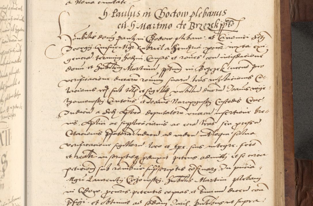 Zdjęcie nr 485 dla obiektu archiwalnego: Acta actorum causarum, sentenciarum, obligationum et mandatorum coram reverendo patre domino Petro Porembski preposito Osswieczimensi, canonico et officiali generali Cracoviensi ad annum Domini millesimum quingentesimum quadrogesimum sextum, cuius inditio est quarta, pontificatus sanctissimi in Christo patris et domini nostri domini Pauli divina providencia papae tercii, anno ipsius duodecimo, a die ac mense infrascriptis feliciter inchoantur