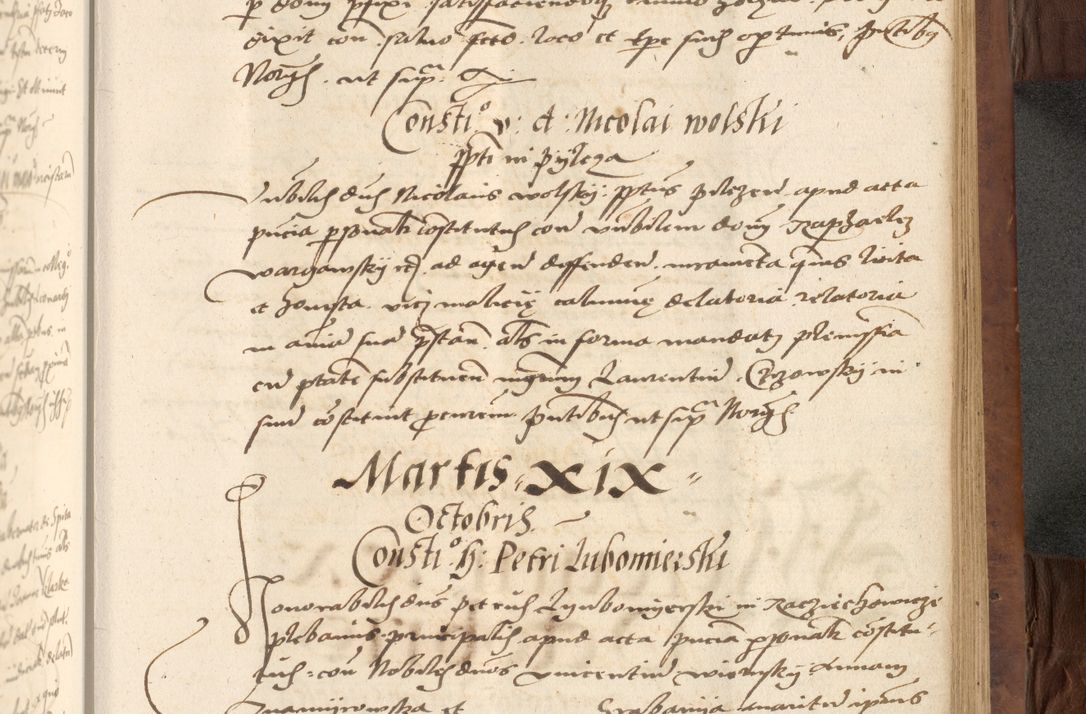 Zdjęcie nr 477 dla obiektu archiwalnego: Acta actorum causarum, sentenciarum, obligationum et mandatorum coram reverendo patre domino Petro Porembski preposito Osswieczimensi, canonico et officiali generali Cracoviensi ad annum Domini millesimum quingentesimum quadrogesimum sextum, cuius inditio est quarta, pontificatus sanctissimi in Christo patris et domini nostri domini Pauli divina providencia papae tercii, anno ipsius duodecimo, a die ac mense infrascriptis feliciter inchoantur