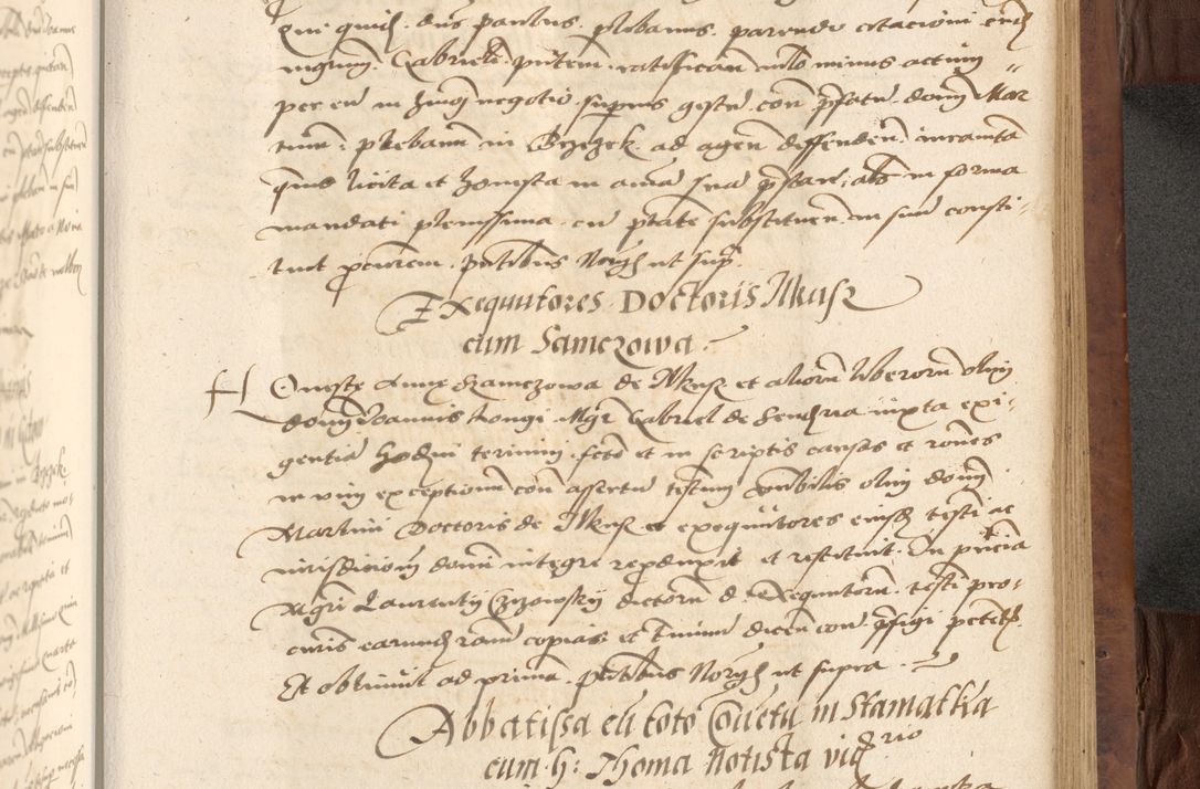 Zdjęcie nr 473 dla obiektu archiwalnego: Acta actorum causarum, sentenciarum, obligationum et mandatorum coram reverendo patre domino Petro Porembski preposito Osswieczimensi, canonico et officiali generali Cracoviensi ad annum Domini millesimum quingentesimum quadrogesimum sextum, cuius inditio est quarta, pontificatus sanctissimi in Christo patris et domini nostri domini Pauli divina providencia papae tercii, anno ipsius duodecimo, a die ac mense infrascriptis feliciter inchoantur