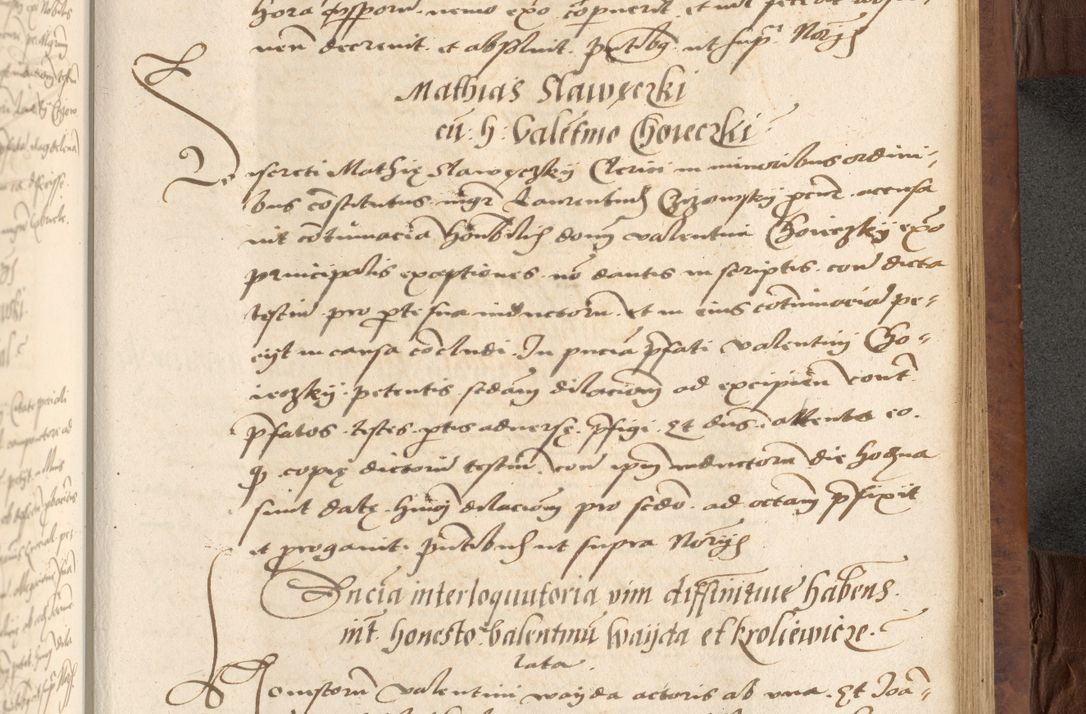 Zdjęcie nr 469 dla obiektu archiwalnego: Acta actorum causarum, sentenciarum, obligationum et mandatorum coram reverendo patre domino Petro Porembski preposito Osswieczimensi, canonico et officiali generali Cracoviensi ad annum Domini millesimum quingentesimum quadrogesimum sextum, cuius inditio est quarta, pontificatus sanctissimi in Christo patris et domini nostri domini Pauli divina providencia papae tercii, anno ipsius duodecimo, a die ac mense infrascriptis feliciter inchoantur