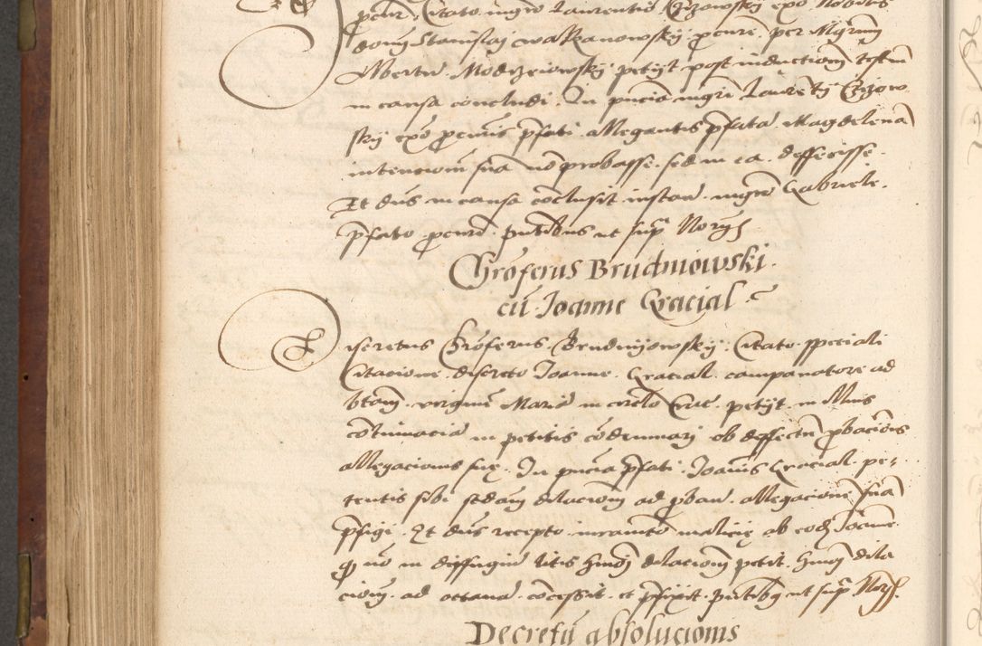 Zdjęcie nr 468 dla obiektu archiwalnego: Acta actorum causarum, sentenciarum, obligationum et mandatorum coram reverendo patre domino Petro Porembski preposito Osswieczimensi, canonico et officiali generali Cracoviensi ad annum Domini millesimum quingentesimum quadrogesimum sextum, cuius inditio est quarta, pontificatus sanctissimi in Christo patris et domini nostri domini Pauli divina providencia papae tercii, anno ipsius duodecimo, a die ac mense infrascriptis feliciter inchoantur