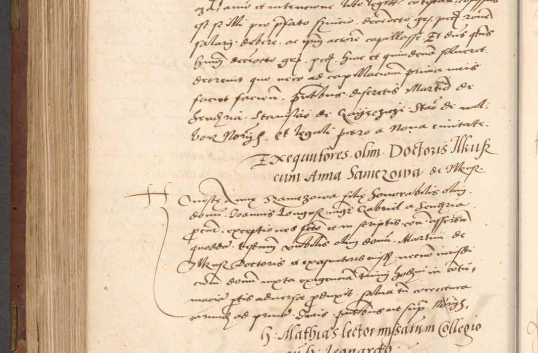 Zdjęcie nr 464 dla obiektu archiwalnego: Acta actorum causarum, sentenciarum, obligationum et mandatorum coram reverendo patre domino Petro Porembski preposito Osswieczimensi, canonico et officiali generali Cracoviensi ad annum Domini millesimum quingentesimum quadrogesimum sextum, cuius inditio est quarta, pontificatus sanctissimi in Christo patris et domini nostri domini Pauli divina providencia papae tercii, anno ipsius duodecimo, a die ac mense infrascriptis feliciter inchoantur