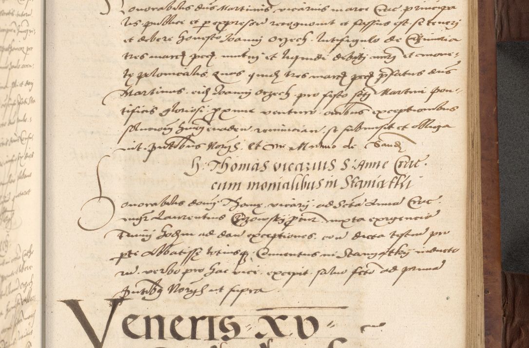 Zdjęcie nr 463 dla obiektu archiwalnego: Acta actorum causarum, sentenciarum, obligationum et mandatorum coram reverendo patre domino Petro Porembski preposito Osswieczimensi, canonico et officiali generali Cracoviensi ad annum Domini millesimum quingentesimum quadrogesimum sextum, cuius inditio est quarta, pontificatus sanctissimi in Christo patris et domini nostri domini Pauli divina providencia papae tercii, anno ipsius duodecimo, a die ac mense infrascriptis feliciter inchoantur