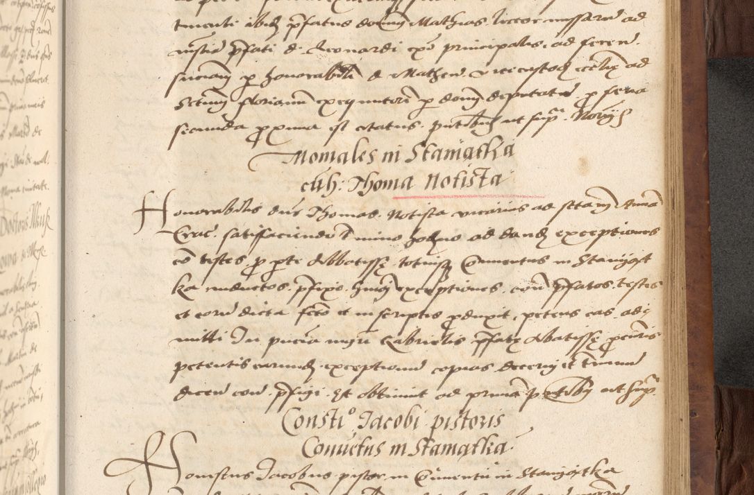 Zdjęcie nr 465 dla obiektu archiwalnego: Acta actorum causarum, sentenciarum, obligationum et mandatorum coram reverendo patre domino Petro Porembski preposito Osswieczimensi, canonico et officiali generali Cracoviensi ad annum Domini millesimum quingentesimum quadrogesimum sextum, cuius inditio est quarta, pontificatus sanctissimi in Christo patris et domini nostri domini Pauli divina providencia papae tercii, anno ipsius duodecimo, a die ac mense infrascriptis feliciter inchoantur