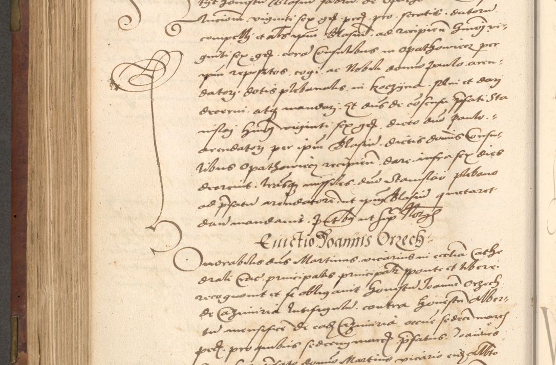 Zdjęcie nr 462 dla obiektu archiwalnego: Acta actorum causarum, sentenciarum, obligationum et mandatorum coram reverendo patre domino Petro Porembski preposito Osswieczimensi, canonico et officiali generali Cracoviensi ad annum Domini millesimum quingentesimum quadrogesimum sextum, cuius inditio est quarta, pontificatus sanctissimi in Christo patris et domini nostri domini Pauli divina providencia papae tercii, anno ipsius duodecimo, a die ac mense infrascriptis feliciter inchoantur