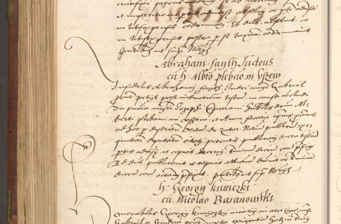 Zdjęcie nr 458 dla obiektu archiwalnego: Acta actorum causarum, sentenciarum, obligationum et mandatorum coram reverendo patre domino Petro Porembski preposito Osswieczimensi, canonico et officiali generali Cracoviensi ad annum Domini millesimum quingentesimum quadrogesimum sextum, cuius inditio est quarta, pontificatus sanctissimi in Christo patris et domini nostri domini Pauli divina providencia papae tercii, anno ipsius duodecimo, a die ac mense infrascriptis feliciter inchoantur