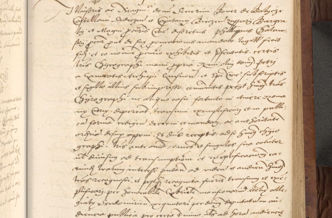 Zdjęcie nr 451 dla obiektu archiwalnego: Acta actorum causarum, sentenciarum, obligationum et mandatorum coram reverendo patre domino Petro Porembski preposito Osswieczimensi, canonico et officiali generali Cracoviensi ad annum Domini millesimum quingentesimum quadrogesimum sextum, cuius inditio est quarta, pontificatus sanctissimi in Christo patris et domini nostri domini Pauli divina providencia papae tercii, anno ipsius duodecimo, a die ac mense infrascriptis feliciter inchoantur