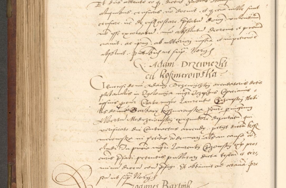 Zdjęcie nr 450 dla obiektu archiwalnego: Acta actorum causarum, sentenciarum, obligationum et mandatorum coram reverendo patre domino Petro Porembski preposito Osswieczimensi, canonico et officiali generali Cracoviensi ad annum Domini millesimum quingentesimum quadrogesimum sextum, cuius inditio est quarta, pontificatus sanctissimi in Christo patris et domini nostri domini Pauli divina providencia papae tercii, anno ipsius duodecimo, a die ac mense infrascriptis feliciter inchoantur