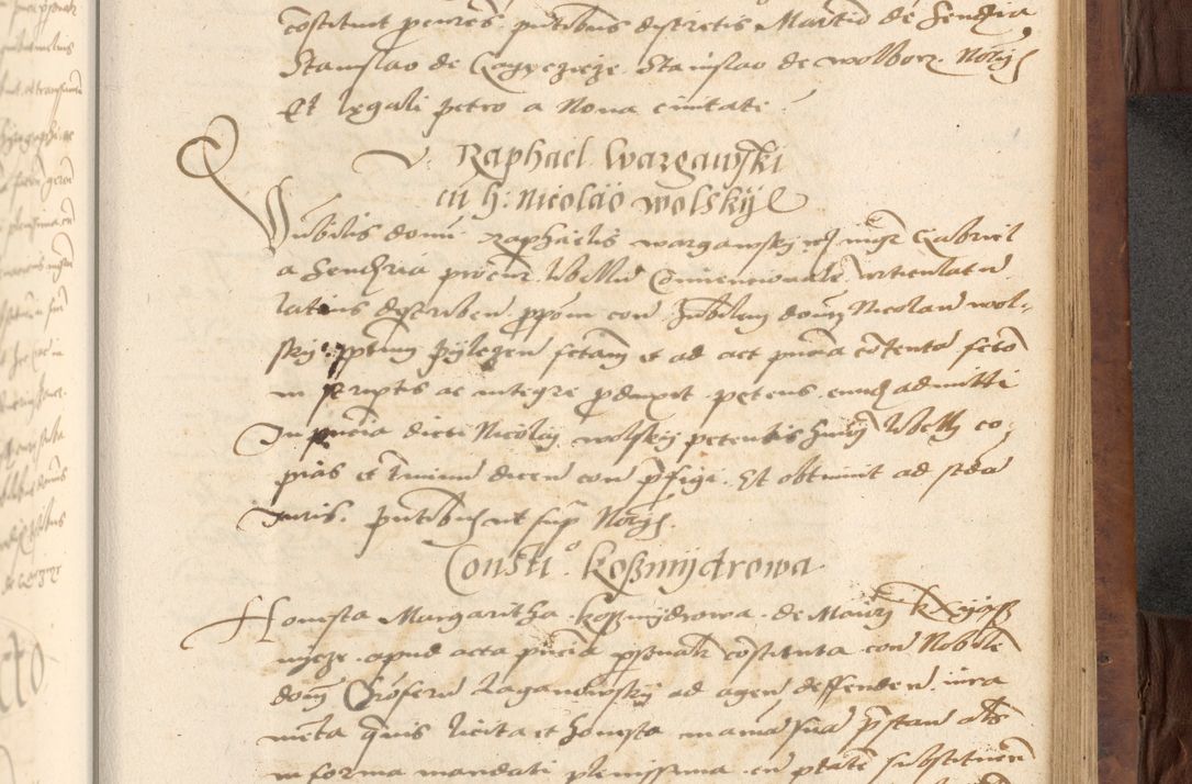 Zdjęcie nr 447 dla obiektu archiwalnego: Acta actorum causarum, sentenciarum, obligationum et mandatorum coram reverendo patre domino Petro Porembski preposito Osswieczimensi, canonico et officiali generali Cracoviensi ad annum Domini millesimum quingentesimum quadrogesimum sextum, cuius inditio est quarta, pontificatus sanctissimi in Christo patris et domini nostri domini Pauli divina providencia papae tercii, anno ipsius duodecimo, a die ac mense infrascriptis feliciter inchoantur