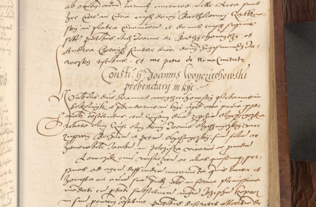 Zdjęcie nr 437 dla obiektu archiwalnego: Acta actorum causarum, sentenciarum, obligationum et mandatorum coram reverendo patre domino Petro Porembski preposito Osswieczimensi, canonico et officiali generali Cracoviensi ad annum Domini millesimum quingentesimum quadrogesimum sextum, cuius inditio est quarta, pontificatus sanctissimi in Christo patris et domini nostri domini Pauli divina providencia papae tercii, anno ipsius duodecimo, a die ac mense infrascriptis feliciter inchoantur