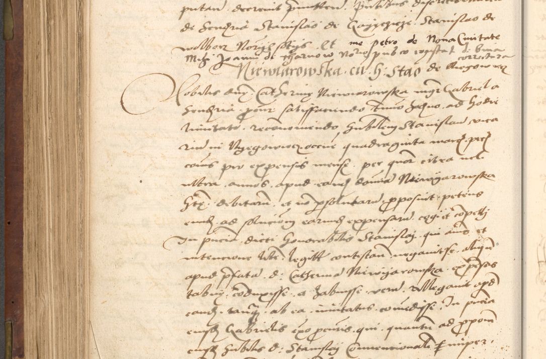 Zdjęcie nr 430 dla obiektu archiwalnego: Acta actorum causarum, sentenciarum, obligationum et mandatorum coram reverendo patre domino Petro Porembski preposito Osswieczimensi, canonico et officiali generali Cracoviensi ad annum Domini millesimum quingentesimum quadrogesimum sextum, cuius inditio est quarta, pontificatus sanctissimi in Christo patris et domini nostri domini Pauli divina providencia papae tercii, anno ipsius duodecimo, a die ac mense infrascriptis feliciter inchoantur