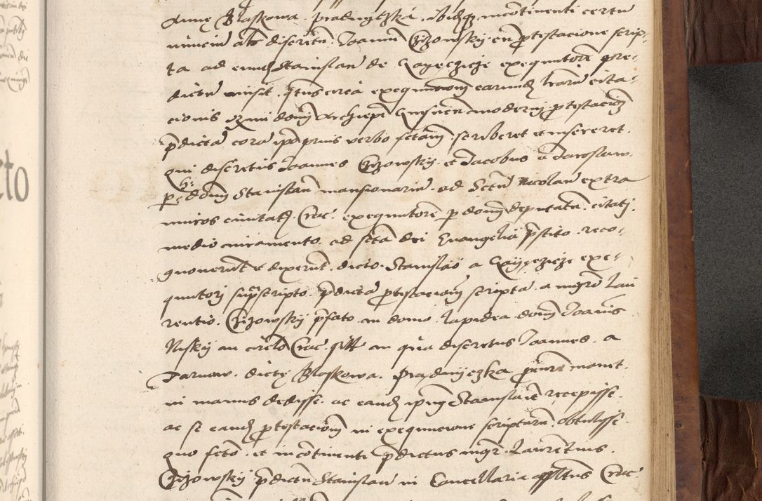 Zdjęcie nr 423 dla obiektu archiwalnego: Acta actorum causarum, sentenciarum, obligationum et mandatorum coram reverendo patre domino Petro Porembski preposito Osswieczimensi, canonico et officiali generali Cracoviensi ad annum Domini millesimum quingentesimum quadrogesimum sextum, cuius inditio est quarta, pontificatus sanctissimi in Christo patris et domini nostri domini Pauli divina providencia papae tercii, anno ipsius duodecimo, a die ac mense infrascriptis feliciter inchoantur