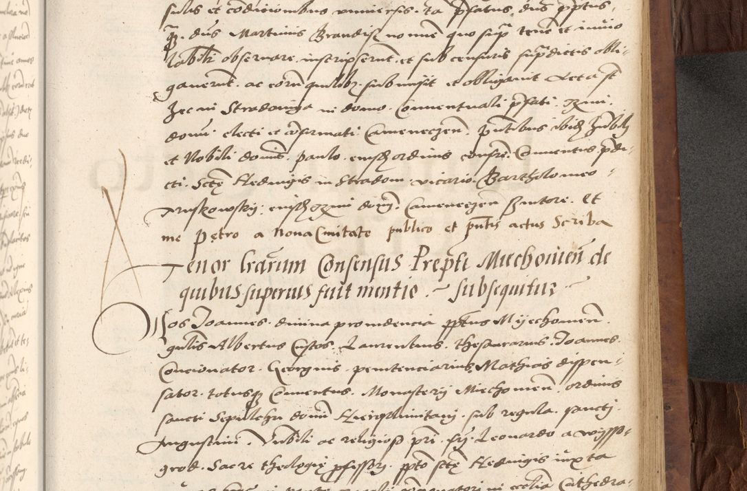 Zdjęcie nr 421 dla obiektu archiwalnego: Acta actorum causarum, sentenciarum, obligationum et mandatorum coram reverendo patre domino Petro Porembski preposito Osswieczimensi, canonico et officiali generali Cracoviensi ad annum Domini millesimum quingentesimum quadrogesimum sextum, cuius inditio est quarta, pontificatus sanctissimi in Christo patris et domini nostri domini Pauli divina providencia papae tercii, anno ipsius duodecimo, a die ac mense infrascriptis feliciter inchoantur