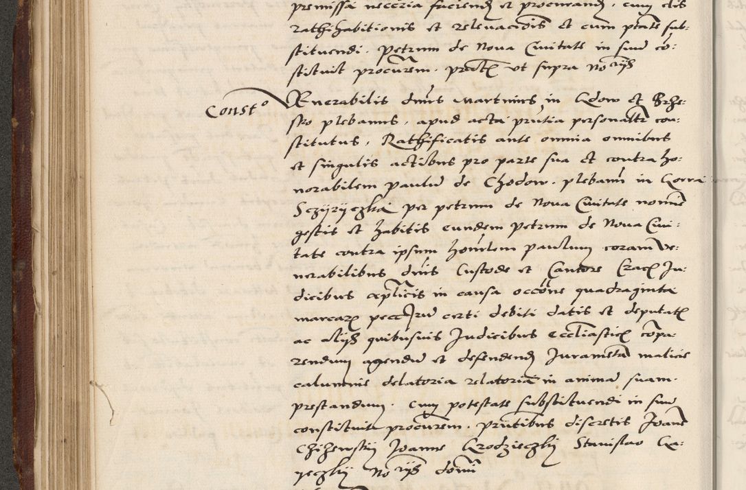 Zdjęcie nr 202 dla obiektu archiwalnego: Acta actorum causarum, sententiarum, obligationum et mandatorum coram reverendo patre et domini nostri domini Pauli divina providencia pape tertii, anno decimo quarto, a die et mense infrascriptis foeliciter continuantur. Annus coronancionis Pauli papae tercii a die tercia mensis Novembris inchoatur