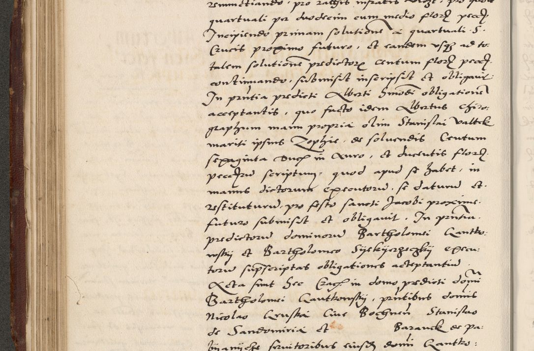 Zdjęcie nr 196 dla obiektu archiwalnego: Acta actorum causarum, sententiarum, obligationum et mandatorum coram reverendo patre et domini nostri domini Pauli divina providencia pape tertii, anno decimo quarto, a die et mense infrascriptis foeliciter continuantur. Annus coronancionis Pauli papae tercii a die tercia mensis Novembris inchoatur