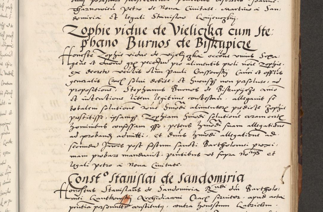 Zdjęcie nr 197 dla obiektu archiwalnego: Acta actorum causarum, sententiarum, obligationum et mandatorum coram reverendo patre et domini nostri domini Pauli divina providencia pape tertii, anno decimo quarto, a die et mense infrascriptis foeliciter continuantur. Annus coronancionis Pauli papae tercii a die tercia mensis Novembris inchoatur