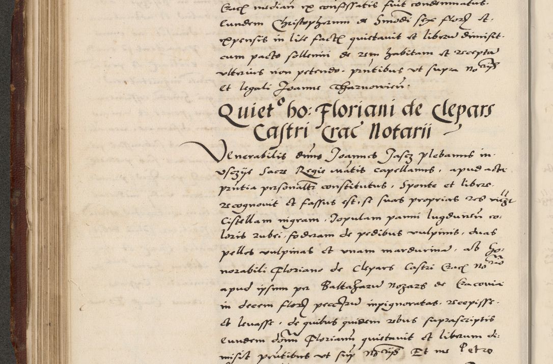 Zdjęcie nr 194 dla obiektu archiwalnego: Acta actorum causarum, sententiarum, obligationum et mandatorum coram reverendo patre et domini nostri domini Pauli divina providencia pape tertii, anno decimo quarto, a die et mense infrascriptis foeliciter continuantur. Annus coronancionis Pauli papae tercii a die tercia mensis Novembris inchoatur