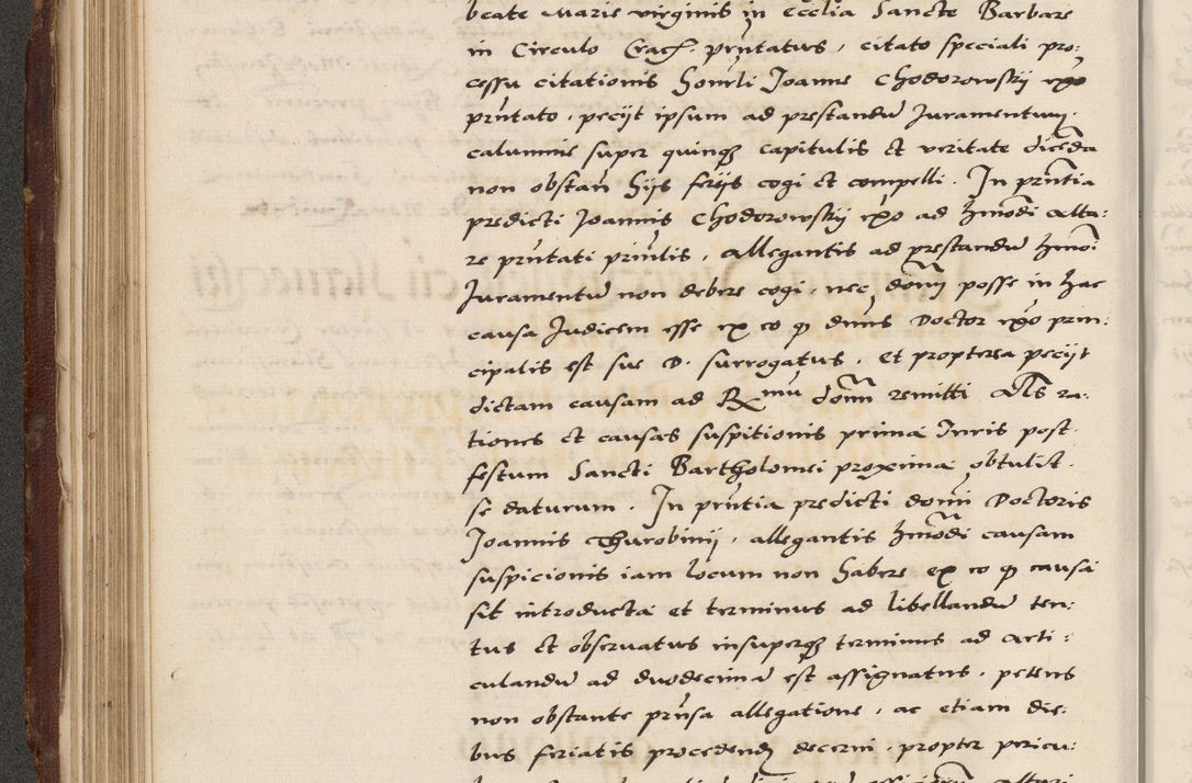Zdjęcie nr 190 dla obiektu archiwalnego: Acta actorum causarum, sententiarum, obligationum et mandatorum coram reverendo patre et domini nostri domini Pauli divina providencia pape tertii, anno decimo quarto, a die et mense infrascriptis foeliciter continuantur. Annus coronancionis Pauli papae tercii a die tercia mensis Novembris inchoatur