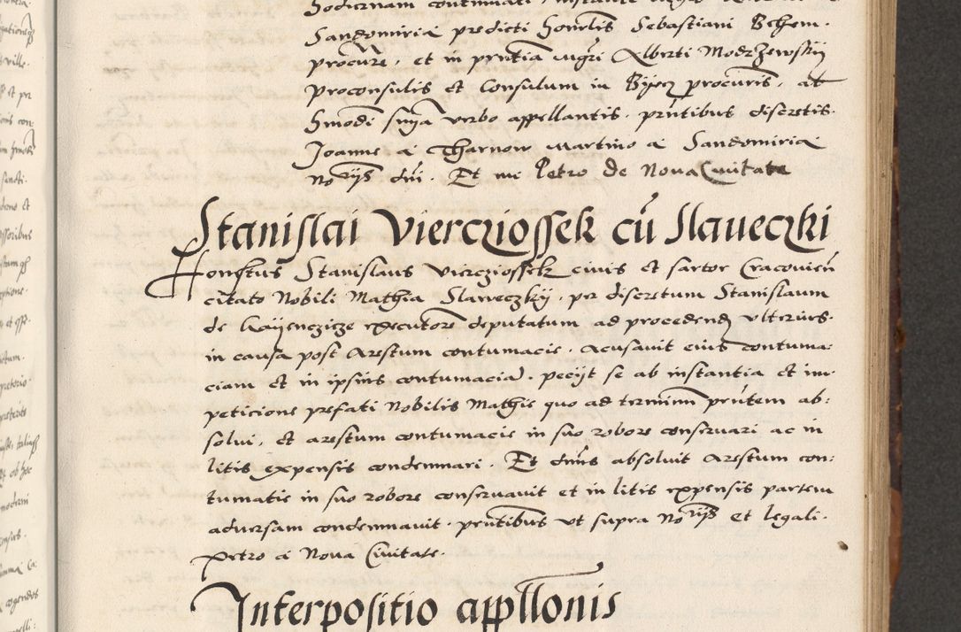 Zdjęcie nr 189 dla obiektu archiwalnego: Acta actorum causarum, sententiarum, obligationum et mandatorum coram reverendo patre et domini nostri domini Pauli divina providencia pape tertii, anno decimo quarto, a die et mense infrascriptis foeliciter continuantur. Annus coronancionis Pauli papae tercii a die tercia mensis Novembris inchoatur