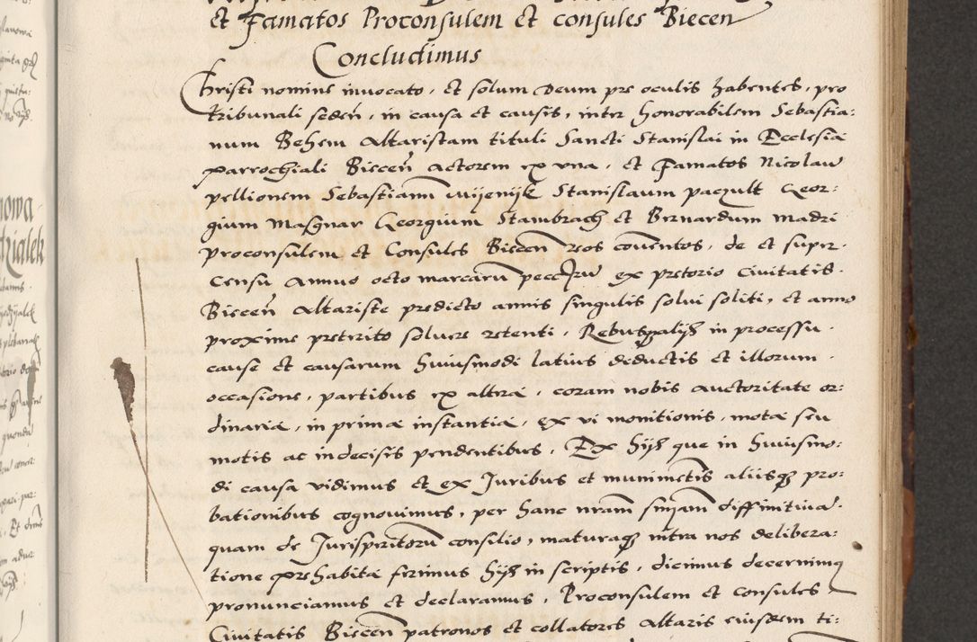 Zdjęcie nr 187 dla obiektu archiwalnego: Acta actorum causarum, sententiarum, obligationum et mandatorum coram reverendo patre et domini nostri domini Pauli divina providencia pape tertii, anno decimo quarto, a die et mense infrascriptis foeliciter continuantur. Annus coronancionis Pauli papae tercii a die tercia mensis Novembris inchoatur