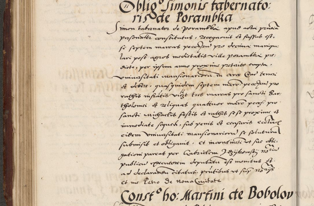 Zdjęcie nr 184 dla obiektu archiwalnego: Acta actorum causarum, sententiarum, obligationum et mandatorum coram reverendo patre et domini nostri domini Pauli divina providencia pape tertii, anno decimo quarto, a die et mense infrascriptis foeliciter continuantur. Annus coronancionis Pauli papae tercii a die tercia mensis Novembris inchoatur