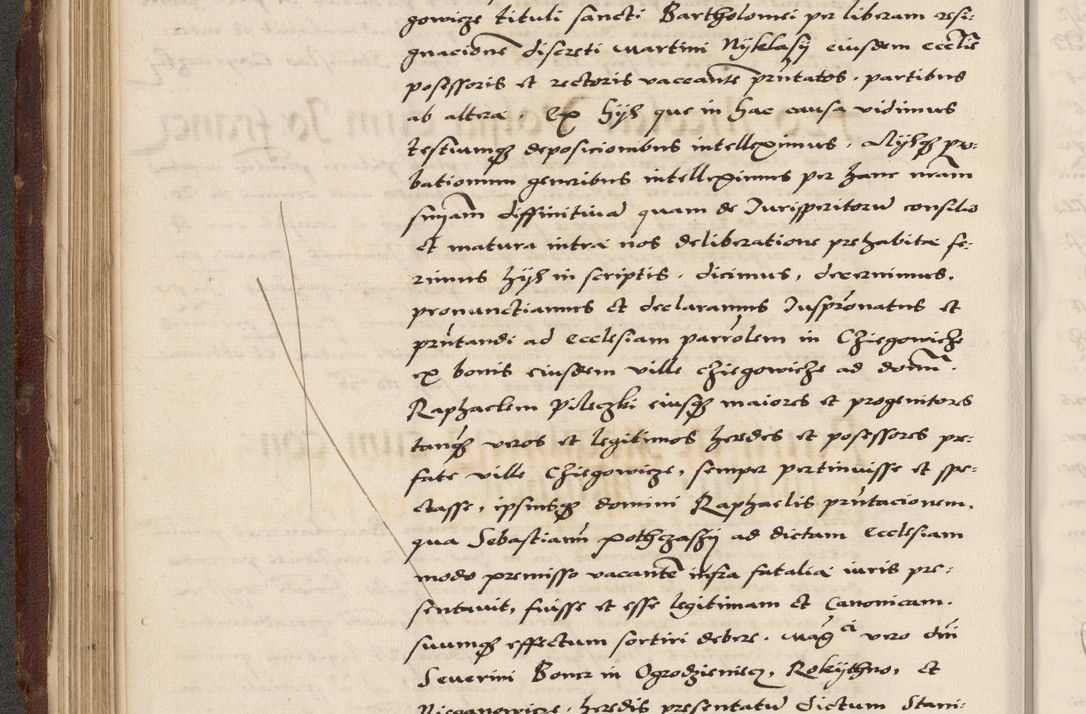 Zdjęcie nr 176 dla obiektu archiwalnego: Acta actorum causarum, sententiarum, obligationum et mandatorum coram reverendo patre et domini nostri domini Pauli divina providencia pape tertii, anno decimo quarto, a die et mense infrascriptis foeliciter continuantur. Annus coronancionis Pauli papae tercii a die tercia mensis Novembris inchoatur