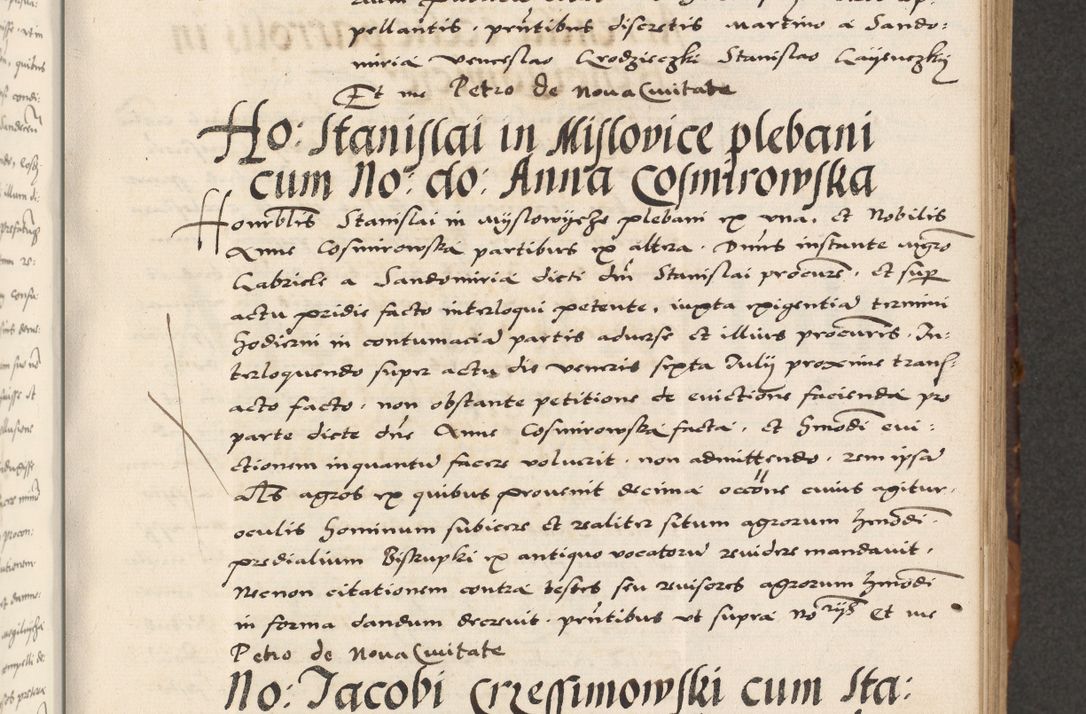 Zdjęcie nr 179 dla obiektu archiwalnego: Acta actorum causarum, sententiarum, obligationum et mandatorum coram reverendo patre et domini nostri domini Pauli divina providencia pape tertii, anno decimo quarto, a die et mense infrascriptis foeliciter continuantur. Annus coronancionis Pauli papae tercii a die tercia mensis Novembris inchoatur