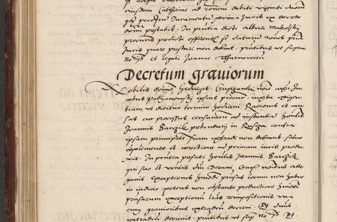 Zdjęcie nr 174 dla obiektu archiwalnego: Acta actorum causarum, sententiarum, obligationum et mandatorum coram reverendo patre et domini nostri domini Pauli divina providencia pape tertii, anno decimo quarto, a die et mense infrascriptis foeliciter continuantur. Annus coronancionis Pauli papae tercii a die tercia mensis Novembris inchoatur