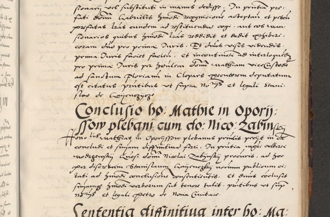 Zdjęcie nr 161 dla obiektu archiwalnego: Acta actorum causarum, sententiarum, obligationum et mandatorum coram reverendo patre et domini nostri domini Pauli divina providencia pape tertii, anno decimo quarto, a die et mense infrascriptis foeliciter continuantur. Annus coronancionis Pauli papae tercii a die tercia mensis Novembris inchoatur